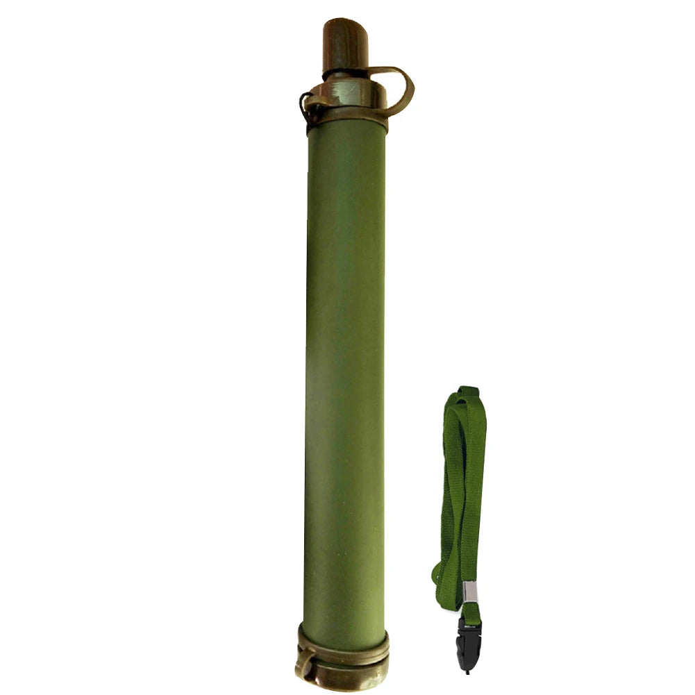 Outdoor Water Filter Filtration System Portable Camping Water Purifier Emergency Supplies Drinking Water Filtering Survival Tool
