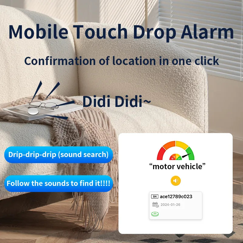 Global Locator Position Tracking Device Keychain Find My Tracker Itag for Wallet Bike