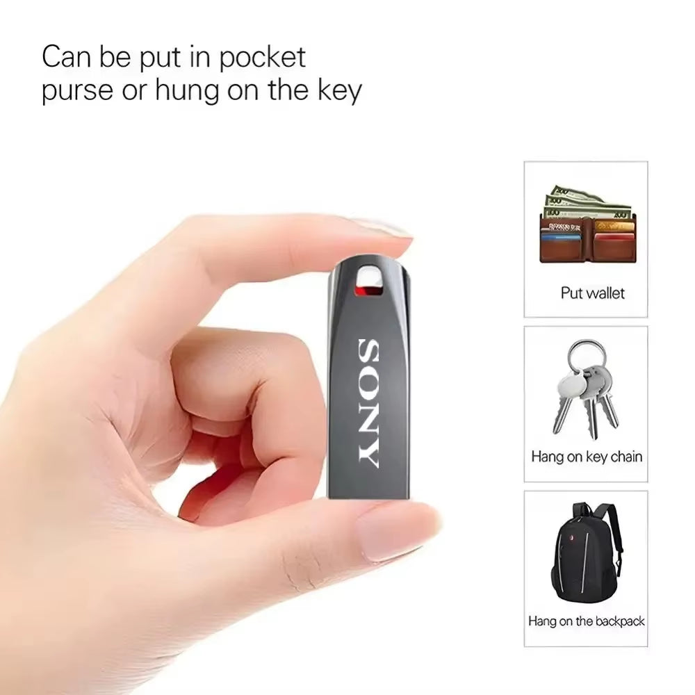 Original 2TB Usb3.0 Flash Drives High Speed Metal Pendrive 1TB 32GB Portable Usb Drive Waterproof Memoria Usb Flash Disk
