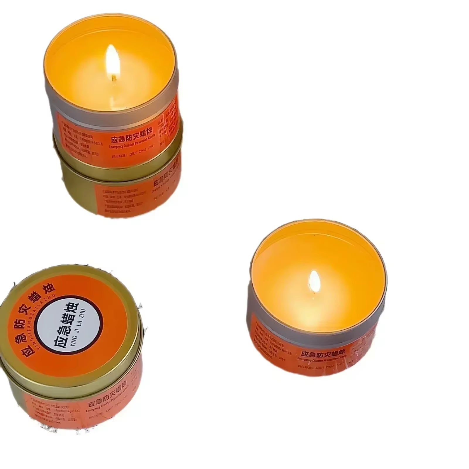Emergency Candles for Household Power Outages Windproof Smokeless Disaster Prevention Emergency Supplies No Electricity Lighting