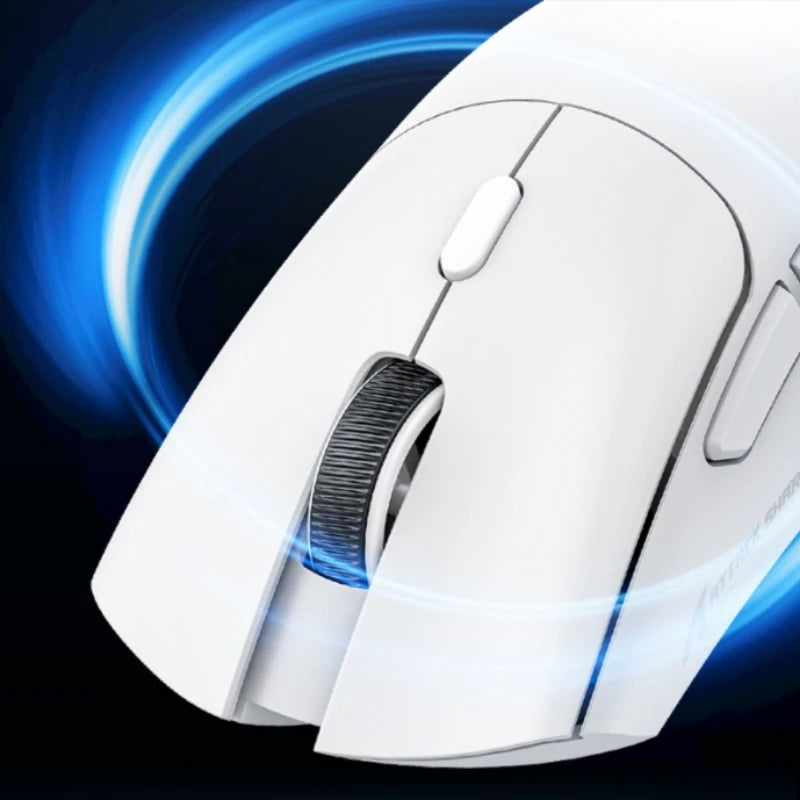 R1 1000Hz Bluetooth Mouse,18000Dpi,Paw3311,Tri-Mode Connection, Macro Gaming Mouse