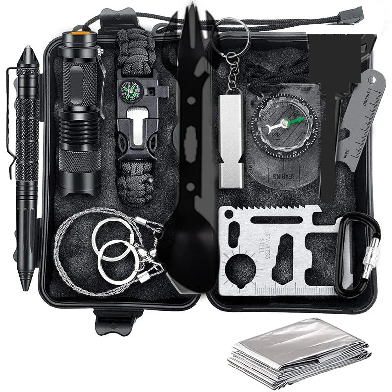 Emergency Kit Trauma Bag Outdoor Multifunction Camping Gear Survival Kit First Aid Kit SOS Wilderness Emergency Knife Kit