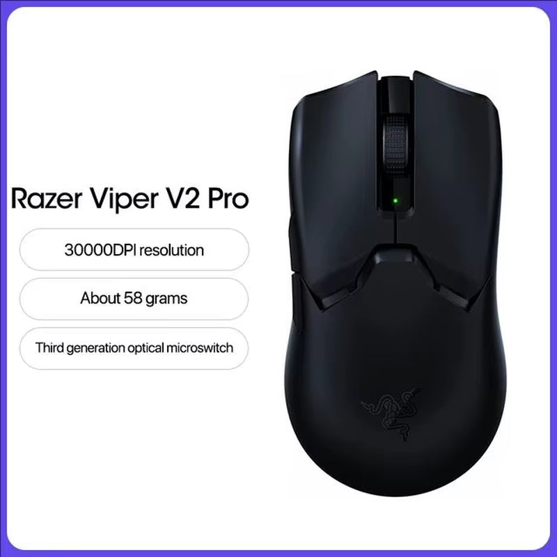 New Original  Deathadder V3 Pro Wireless Gaming Mouse 63G Ultra Lightweight 30K DPI Optical Sensor - Fast Optical Switches