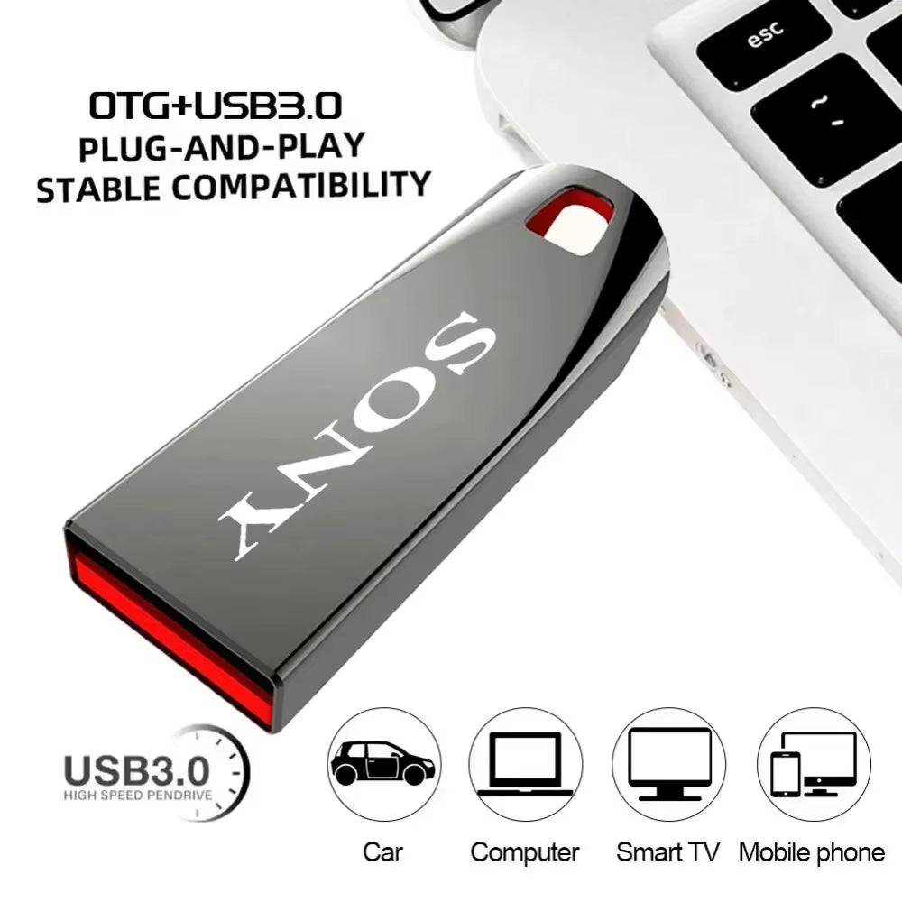 Original 2TB Usb3.0 Flash Drives High Speed Metal Pendrive 1TB 32GB Portable Usb Drive Waterproof Memoria Usb Flash Disk
