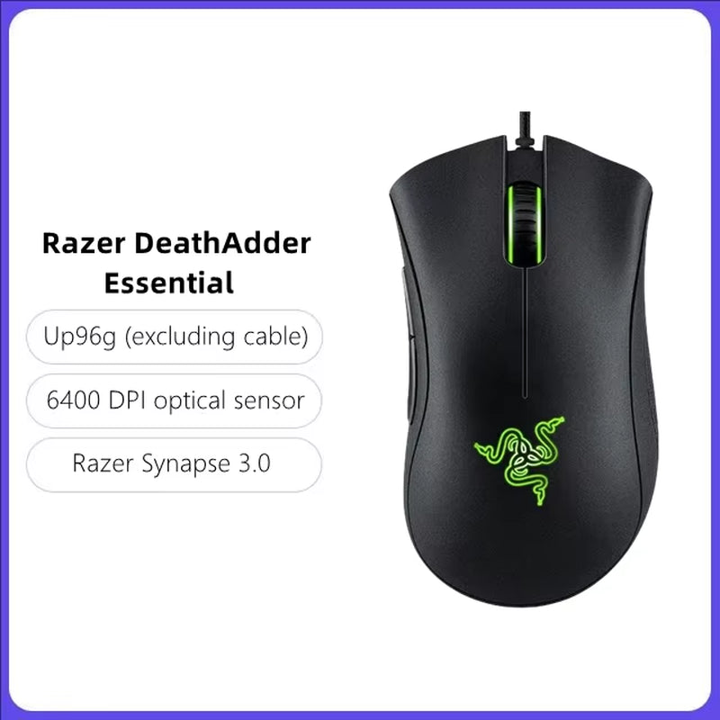 New Original  Deathadder V3 Pro Wireless Gaming Mouse 63G Ultra Lightweight 30K DPI Optical Sensor - Fast Optical Switches