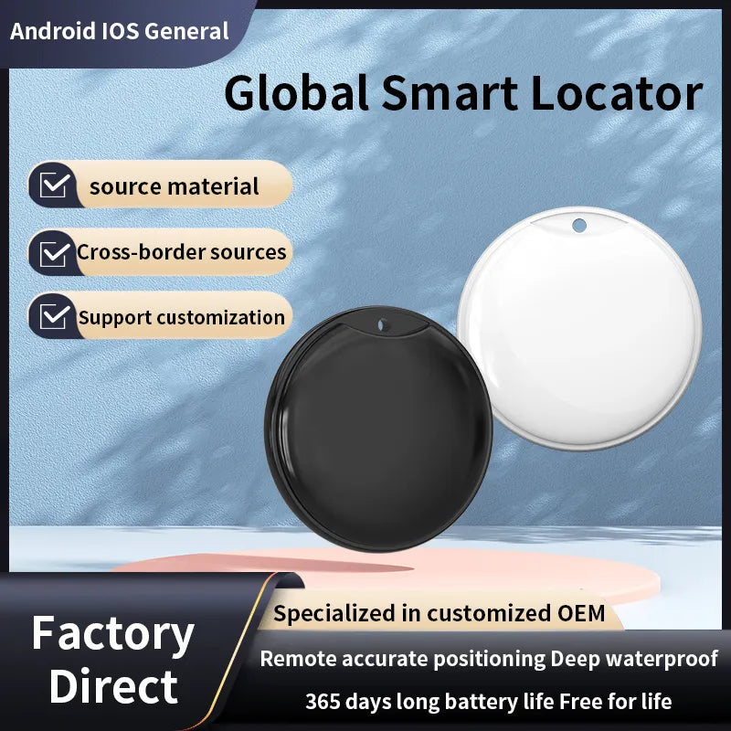 Global Locator Position Tracking Device Keychain Find My Tracker Itag for Wallet Bike