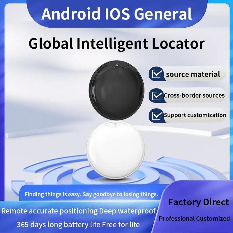 Global Locator Position Tracking Device Keychain Find My Tracker Itag for Wallet Bike